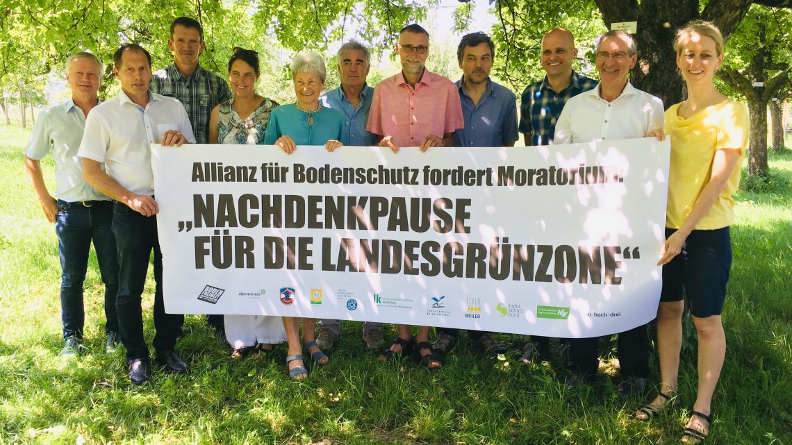 Bodenschutz-Organisationen fordern Moratorium für Landesgrünzone